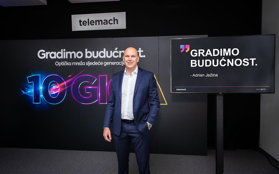 Telemach Hrvatska gradi najbržu 10 Giga optičku mrežu u Europi